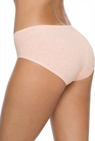 img 1 attached to Wealurre Cotton Bikini Women'S Breathable Panties Seamless Comfort Underwear