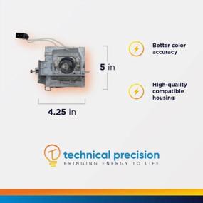 img 4 attached to 🔦 Запасная лампа Optoma Vdhdnl с корпусом для проектора ТВ от Technical Precision