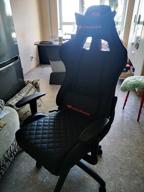 img 2 attached to Gaming chair COUGAR Armor One, on wheels, eco leather, black/orange [cu-armone] review by Stanislaw Jastrzebsk ᠌