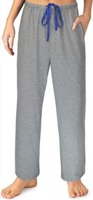 img 2 attached to EVERDREAM Sleepwear Womens Jersey Knit Pajama Pants, Long Pj Bottoms