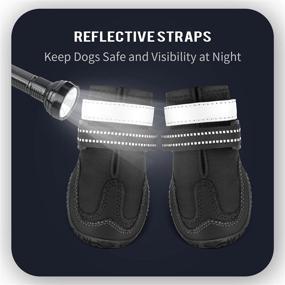 img 1 attached to Shandus Anti Slip Protector Adjustable Reflective Dogs