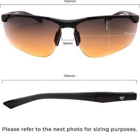 img 2 attached to 👓 PeakVision UV Dual Zone RA Filters for Women: Non-Polarized Golfing, Driving, and Sports Eyewear