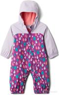 🌧️ columbia critter jitters ii rain suit for girls logo