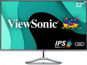 img 4 attached to ViewSonic VX3276-MHD Frameless Widescreen Display with DisplayPort, Backlit, 1920X1080P at 60Hz