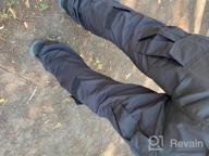 img 1 attached to AKARMY Men'S Waterproof Hiking Pants - Tactical Combat Military Outdoor Work BDU Cargo Multi-Pocket Workwear review by Mike Dart