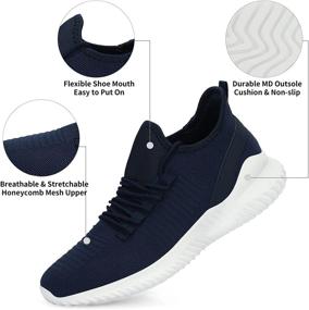 img 2 attached to UUBARIS Athletic Walking Lightweight Sneakers Women's Shoes : Athletic