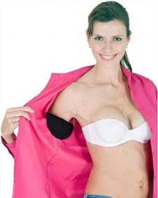 img 3 attached to Organic Cotton Disposable Underarm Sweat Shields For Men And Women By Kleinert'S