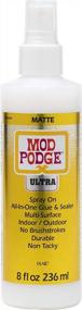 img 4 attached to Create Unique Craft Projects With Mod Podge Ultra Matte (8 Ounce)