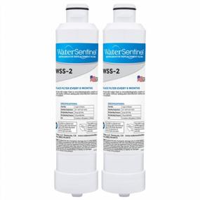 img 4 attached to Samsung HAF-CIN Water Filter Replacement Carbon Block 2-Pack By WaterSentinel WSS-2 For Drinking Water Filtration