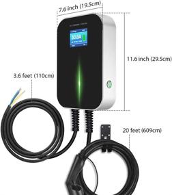 img 1 attached to ⚡ Easily Charge Your Electric Vehicle with Lectron's 240V 32 Amp Level 2 EV Charging Station - Includes 20ft J1772 Cable & NEMA 14-50 Plug! Compatible with All SAE J1772 Electric Vehicles - EVSE 7.68kW