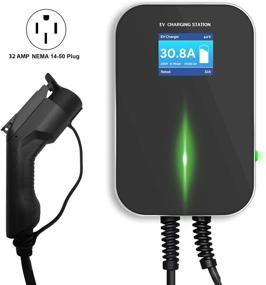 img 4 attached to ⚡ Easily Charge Your Electric Vehicle with Lectron's 240V 32 Amp Level 2 EV Charging Station - Includes 20ft J1772 Cable & NEMA 14-50 Plug! Compatible with All SAE J1772 Electric Vehicles - EVSE 7.68kW