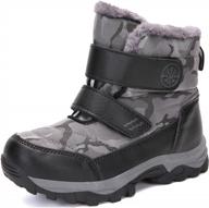 stay warm and dry this winter with ubfen kids' snow boots: waterproof, slip-resistant, and perfect for outdoor adventures! logo