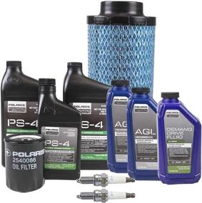 img 4 attached to 🔧 2014-2018 POLARIS RZR 1000 XP OEM Service Kit - Oil Change & Air Filter Included