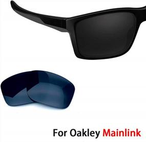 img 2 attached to Upgrade Your Oakley Mainlink Sunglasses With LOTSON Replacement Lenses - Polarized & UV Protection