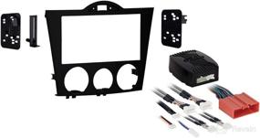 img 1 attached to Enhance Your Mazda RX-8 with the Metra 95-7510 🚗 Double DIN Installation Kit: Perfect Fit for 2004-2008 Models, Black