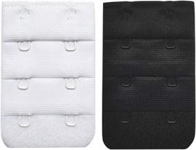 img 1 attached to Breathe Easy With SUREMATE Bra Band Extenders - 3 Pack Of 2 Hook, 3 Hook, And 4 Hook Extensions