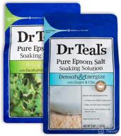 🌿 detoxify with dr. teal's eucalyptus spearmint soak логотип