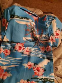 img 6 attached to Vibrant Hawaiian Flamingos: Button Sleeve Tropical Boys' Tops, Tees & Shirts
