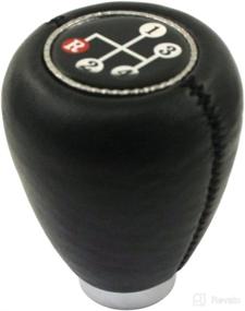 img 3 attached to ✨ Black Shift Knob with Gear Pattern, Ideal for Dune Buggy, 7, 10, and 12mm Thread Compatible