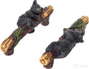 img 2 attached to 🐻 Wildlife-inspired Black Bear Cabinet Knobs and Pulls Set - Enhance Kids' Dressers and Kitchen Cabinets with Bear Drawer Hardware - Perfect for Boys' Nursery and Animal-themed Decor