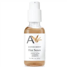 img 4 attached to Revitalize Your Hair With Avilana'S Yuzu-Scented Biotin Boost Hair Serum: Power-Packed With Amino Acids And Herbal Extracts For A Healthier, Smoother, Stronger And Shinier Mane!
