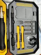 img 2 attached to Jakemy JM-8183 Precision Screwdriver Set, 145 pcs. review by Jnis Bukovskis ᠌