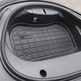 img 2 attached to Klutchtech Tesla Model 3 2020-2021 Front Trunk Mat & Cargo Liners - Compatible with Refreshed Tesla Model 3 2020 2021