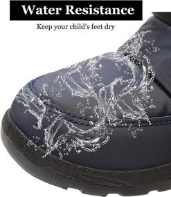 img 2 attached to Blikcon Outdoor Weather Winter Toddler Boys' Shoes ~ Outdoor