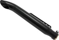 🔥 voodoo industries vc403b black universal cafe style 19 3/4&#34; turnout exhaust pipe with 1.5&#34; or 1.75&#34; inlet логотип