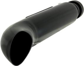 img 1 attached to 🔥 VooDoo Industries VC403B Black Universal Cafe Style 19 3/4&#34; Turnout Exhaust Pipe with 1.5&#34; or 1.75&#34; Inlet