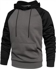 img 4 attached to Stay Warm In Style With DUOFIER Men'S Pullover Hoodie With Kangaroo Pocket