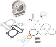 🛵 glixal 52mm big bore cylinder kit: boost power and performance for gy6 49cc-50cc scooters, mopeds, atvs, and go-karts - rebuild kit with 105cc upgrade (139qmb 139qma) логотип