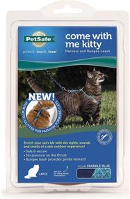 img 2 attached to 🐾 Enhanced PetSafe Come With Me Kitty Glitter Harness and Bungee Cat Leash for Larger Cats