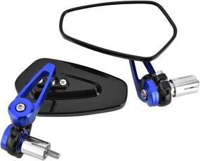 img 2 attached to Rotation Universal Motorcycle Handlebar Rearview Motorcycle & Powersports