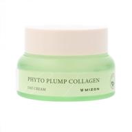 mizon phyto plump collagen day cream, plant collagen, anti wrinkle, hydrating, safe vegan formula (50ml/1.69oz) logo