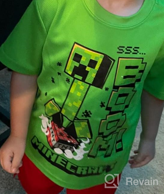 img 1 attached to 👕 Minecraft Creeper Sweatshirt Zip-Up T-Shirt – Boys' Fashion Hoodies & Sweatshirts review by Raj Mazzabufi