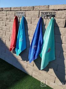 img 5 attached to Rustproof Waterproof 6-Hook Towel Rack - Perfect For Bathroom, Bedroom & Kitchen!