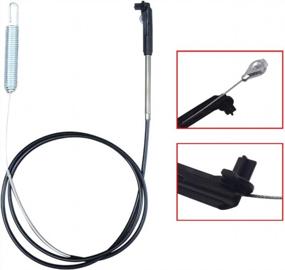 img 3 attached to 133-1998 Brake Cable, Compatible With Toro Timemaster Lawnmower Blade Brake Cable 133-1998 21199 21200 20976 20978