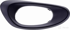 img 4 attached to 🚪 Dorman 90131: Front Passenger Side Interior Door Handle Bezel for Chevrolet Models - Textured Gray