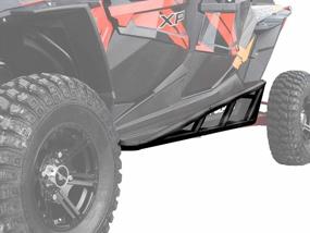 img 4 attached to SuperATV Heavy-Duty Nerf Bars/Sliders/Kickers For 2014+ Polaris RZR XP 1000 4-Seat Black - 1.75" Tubing, Powder Coated, Easy Install