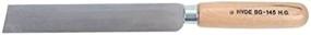img 1 attached to Hyde Tools 60720 6-Inch 16-Gauge Hollow Ground Square-Point Knife BG145