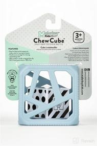 img 1 attached to 👶 Malarkey Kids Chew Cube: The Perfect Baby Chew Toy for Soothing Sore Gums and Stimulating Senses