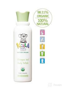 img 1 attached to Premium USDA Certified Organic Shampoo & Body Wash – Purifying Cleanse & Nourishing Care (250 ml)