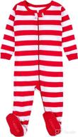 👶 leveret kids cotton footed pajamas for baby boys and girls (size 6-12 months to 5 toddler) logo