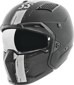 img 2 attached to Black White Medium Speed and Strength SS2400 Tough As Nails Helmet