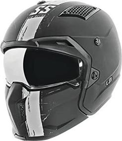 img 4 attached to Black White Medium Speed and Strength SS2400 Tough As Nails Helmet