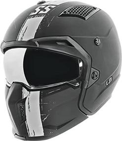 img 3 attached to Black White Medium Speed and Strength SS2400 Tough As Nails Helmet