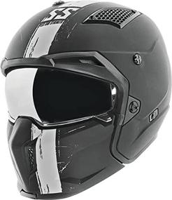 img 1 attached to Black White Medium Speed and Strength SS2400 Tough As Nails Helmet