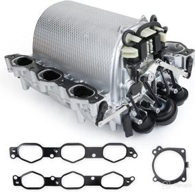 img 4 attached to 🔧 MITZONE Upgrade Intake Manifold: Compatible with 2006-2012 Mercedes C230 C300 C350 E350 E280 GLK350 ML450 S400 SLK300 R350 V6 272 Engine, Replace 2721402401 2721402201 + Gasket