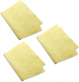 img 4 attached to Silver Jewelry Polishing Cleaning Cloth Set Of 3 - 7.5 X 5 Inches